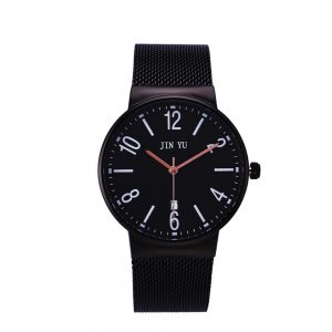 Luxury Casual Unisex Stainless Steel Mesh Bracelet Wristwatch